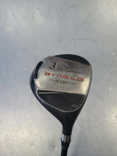 Used Geotech Dyno Ld 3 Wood Regular Flex Graphite Shaft Fairway Woods