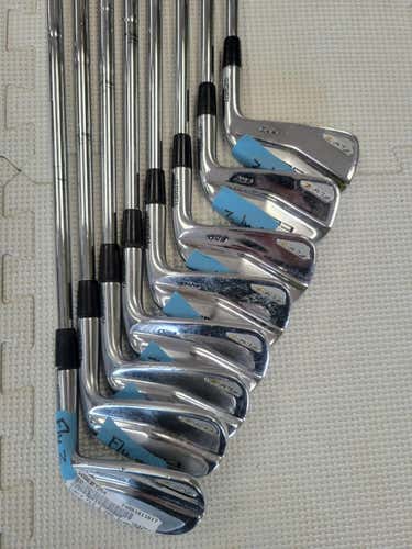 Used Cobra Fly Z Pro 3i-pw Extra Stiff Flex Graphite Shaft Iron Sets