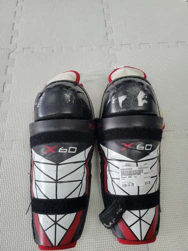 Used Bauer X60 10" Hockey Shin Guards