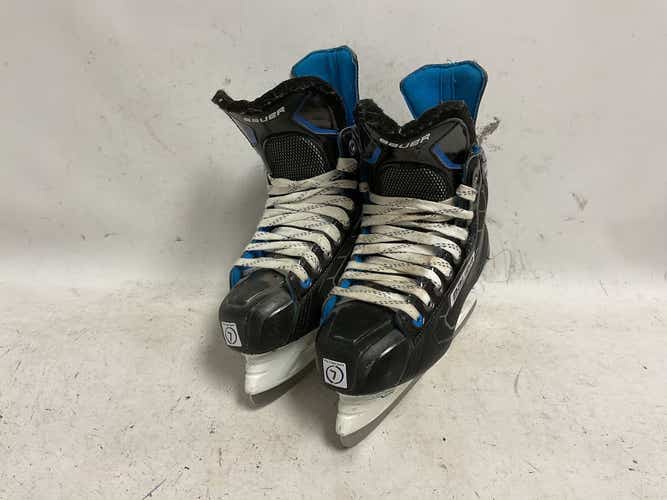 Used Bauer Nexus N7000 Senior 7 D - R Regular Ice Hockey Skates