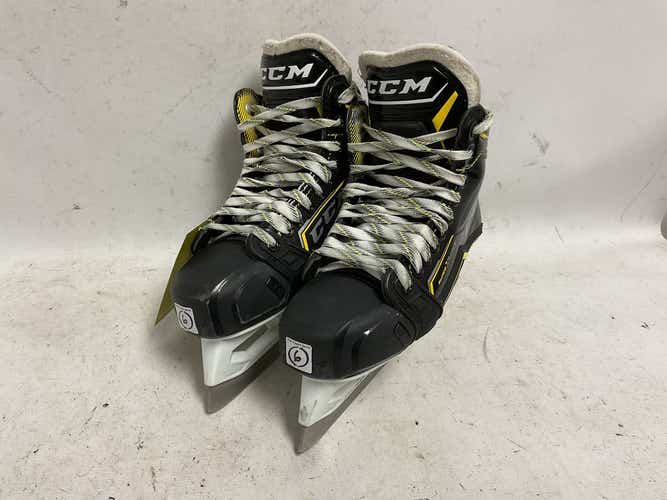 Used Ccm Super Tacks 9380 Senior 6 D - R Regular Goalie Skates