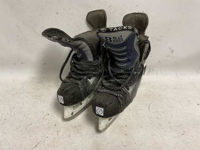 Used Ccm Super Tacks 852 Senior 7 Ice Hockey Skates