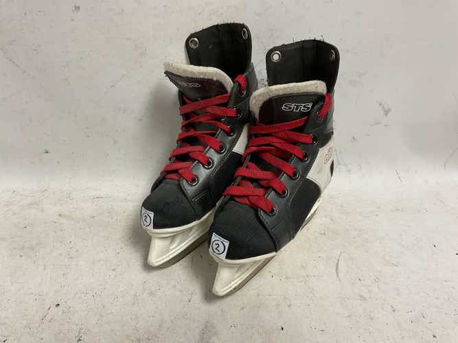 Used Elite Sts2 77 Junior 02 Ice Hockey Skates