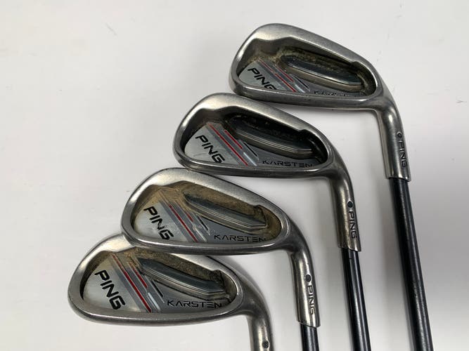 Ping 2014 Karsten Iron Set 8-PW+GW Black Dot TFC 80i Lite Lite Graphite Mens RH