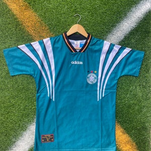 Germany 1996 Away Retro Soccer Jersey