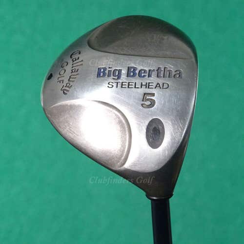 Callaway Big Bertha Steelhead Fairway 5 Wood Factory RCH 99 Graphite Regular