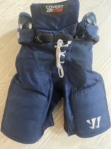 Warrior Covert QREdge Hockey Pants, Size Jr Medium