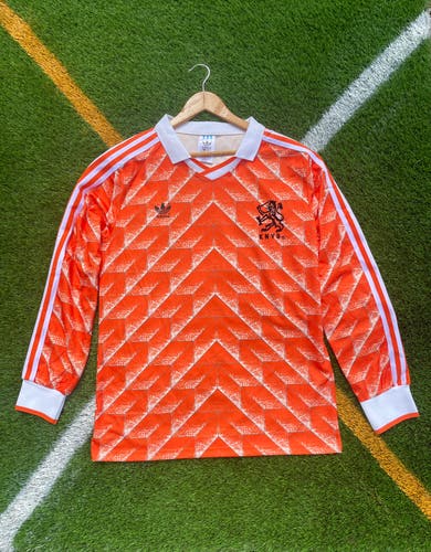 Netherlands 1998 Home Gullit Retro Soccer Jersey