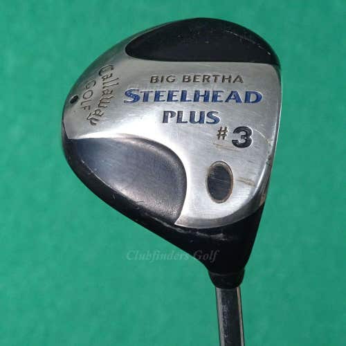 Callaway Big Bertha Steelhead Plus Fairway 3 Wood Steelhead III Steel Uniflex