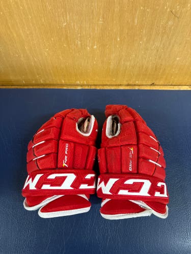 CCM 4 Roll Glove - Red 14”