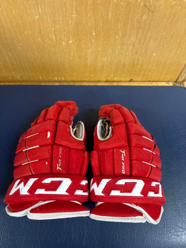 CCM 4 Roll Glove - Red 14”