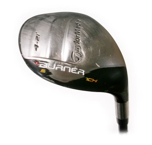 TaylorMade Burner Superlaunch 21* 4 Hybrid/Rescue Graphite REAX 60g Regular Flex