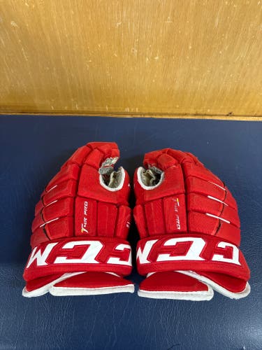 CCM 4 Roll Glove - Red 14”