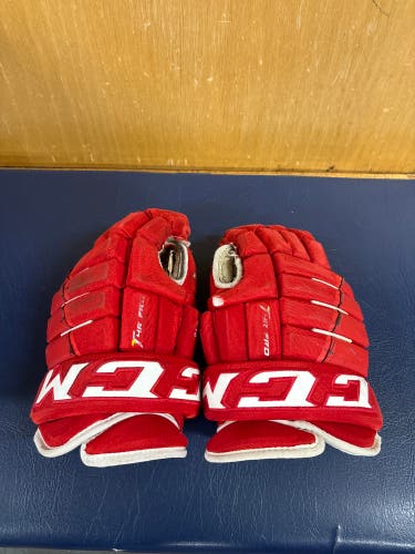CCM 4 Roll Glove - Red 14”