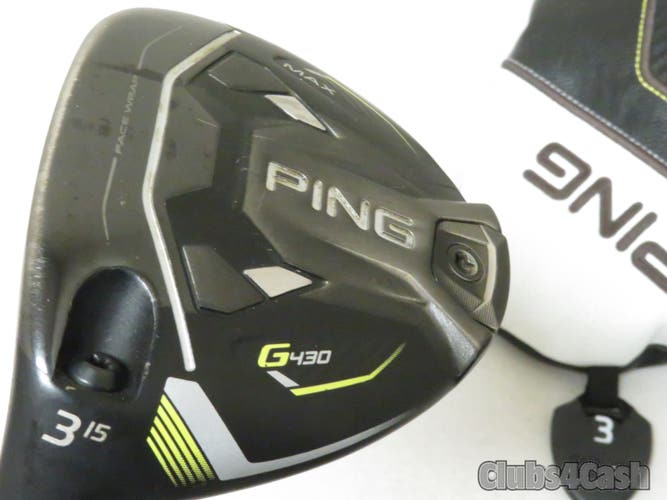 PING G430 MAX Fairway 16°  3 Wood Mitsubishi Kai'Li 70 X Flex +Cover LEFT LH