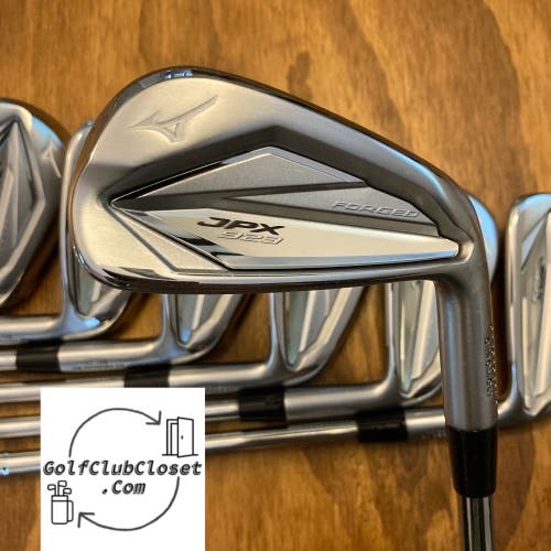 Mint Mizuno JPX 923 Forged Iron Set / 5-GW Stiff Flex Steel Shafts