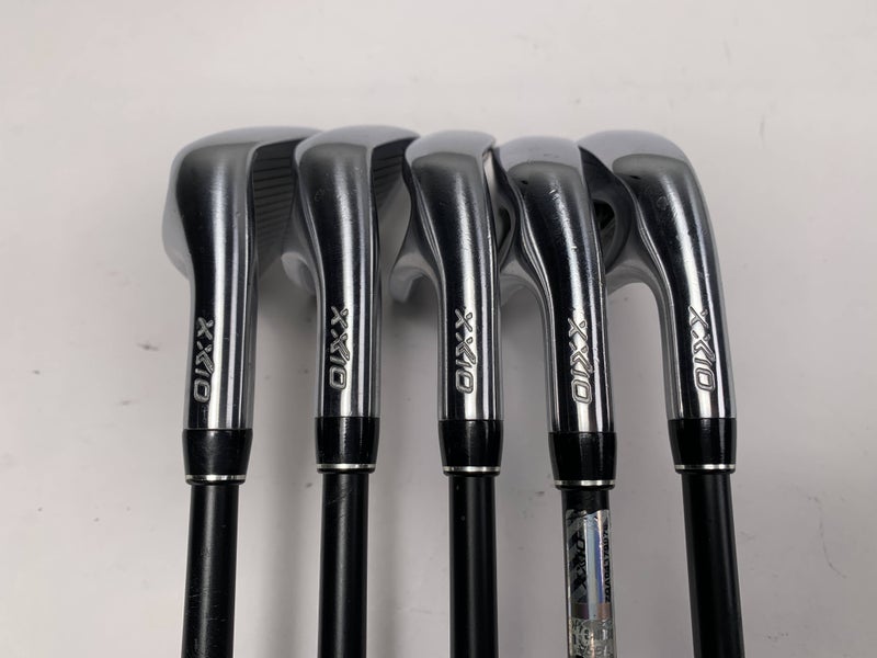 XXIO X Black Iron Set 6-PW Miyazaki AX-1 Flex 4344 59g Stiff