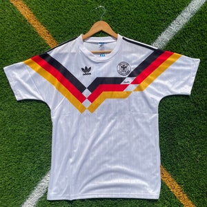 Germany 1990 Home Retro Soccer Jersey