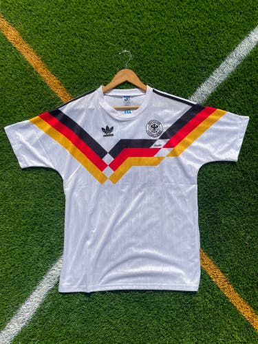 Germany 1990 Home Retro Soccer Jersey