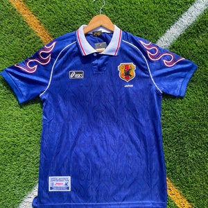 Japan 1998 Home Retro Soccer Jersey