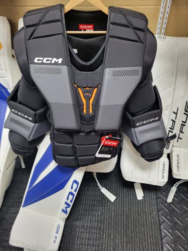 New Large CCM AB Pro Goalie Chest Protector Pro Stock