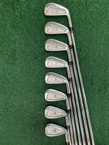 Taylormade FORGED T 300 Iron Set 3-PW MRH 6.0 Stiff Flex Rifle Steel Shafts