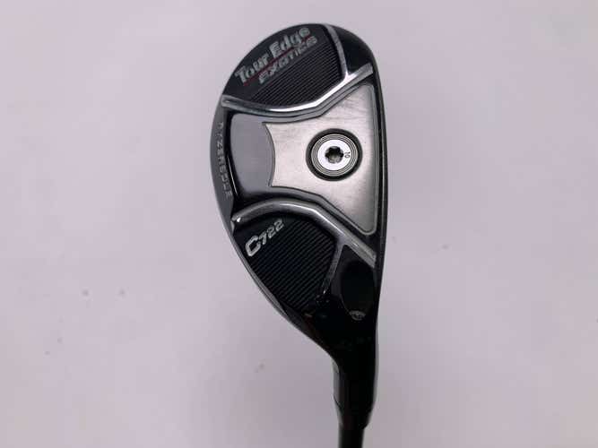 Tour Edge Exotics C722 4 Hybrid 21* KBS Tour Graphite Iron TGI 80 Stiff Mens RH