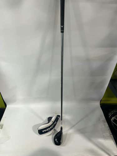 Used Callaway Paradym X 5 Hybrid Stiff Flex Steel Shaft Hybrid Clubs