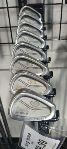 Used King Snake 3i-pw Regular Flex Steel Shaft Iron Sets