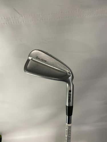 Used Ping Black Iblade 6 Iron Regular Flex Steel Shaft Individual Irons