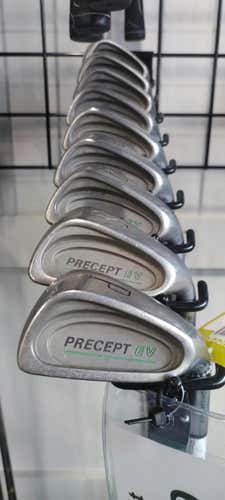 Used Precept Ev 3i-pw Regular Flex Steel Shaft Iron Sets