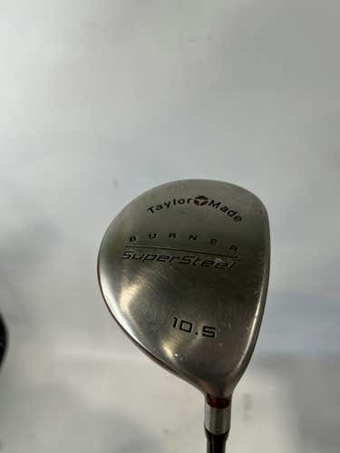 Used Taylormade Burner Supersteel 10.5 Degree Stiff Flex Steel Shaft Drivers