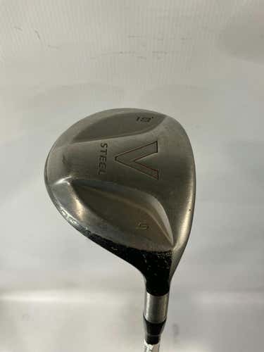 Used Taylormade V Steel 5 Wood Stiff Flex Graphite Shaft Fairway Woods