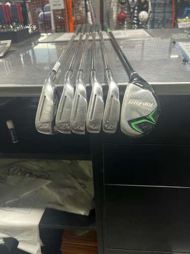 Used Top Flite Gamer 6 Piece Regular Flex Steel Shaft Men's Club Sets