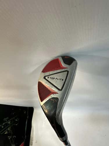 Used Top Flite Hybird 5 Hybrid Stiff Flex Steel Shaft Hybrid Clubs