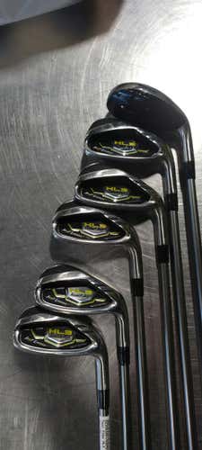 Used Tour Edge Hl3 5i-sw Regular Flex Graphite Shaft Iron Sets