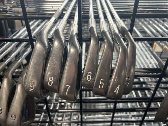 Used Tour Series 767 3i-9i Stiff Flex Steel Shaft Iron Sets