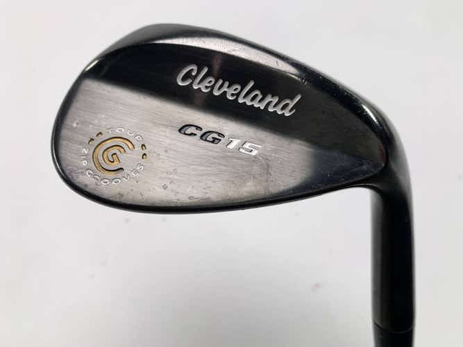 Cleveland CG15 Black Pearl Sand Wedge 54* 10 Bounce Traction Wedge Steel Mens RH