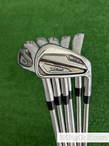 Titleist T100 Forged Iron Set 4-9 / Dynamic Gold 120 Stiff