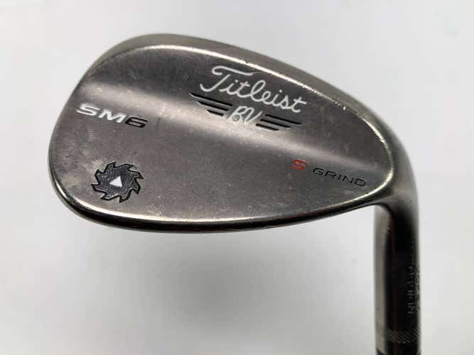 Titleist Vokey SM6 Steel Grey Sand Wedge 54* 10 S-Grind Wedge Steel Mens RH