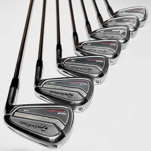 Taylormade Tour Preferred CB Iron Set 4-9, PW Right Hand Reg Flex Steel -1/2”