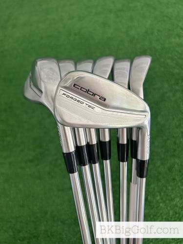 Cobra King Forged Tec ‘23 Iron Set 5-G / Project X 6.0 Stiff +1/2”