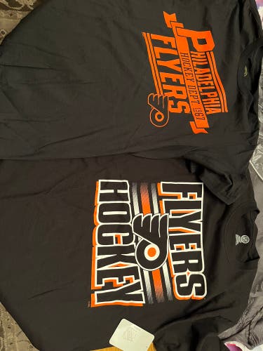 2 Philadelphia Flyers shirts