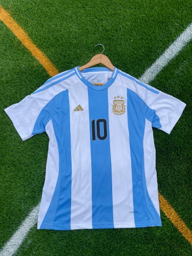 Argentina 2024 Home Messi Retro Soccer Jersey