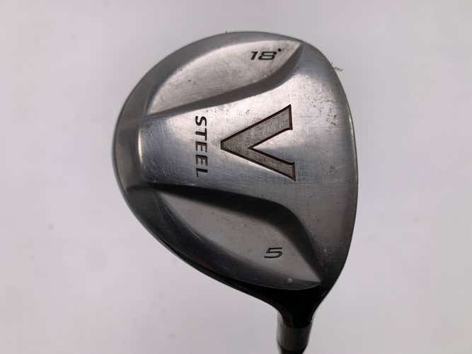 TaylorMade V Steel 5 Fairway Wood 18* Regular Steel Mens RH