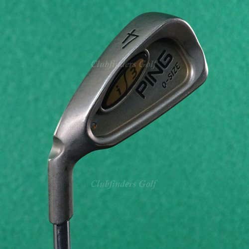 LH Ping i3 O-Size Orange Dot Single 4 Iron Cushin JZ Steel Stiff