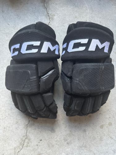 NHL Pro Stock Gently Used CCM 14" HGQL Pro Gloves Black