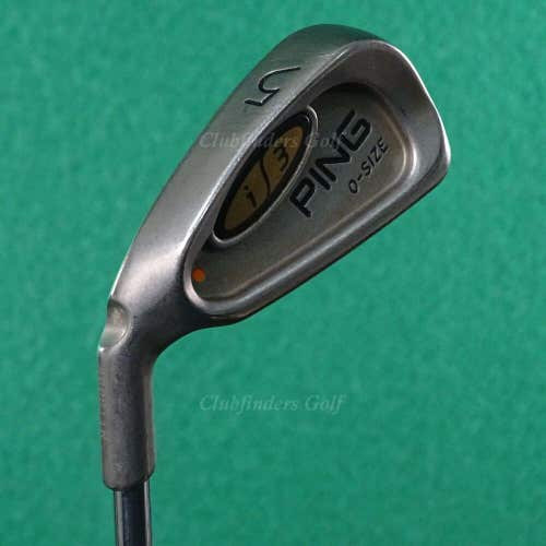 LH Ping i3 O-Size Orange Dot Single 5 Iron Cushin JZ Steel Stiff