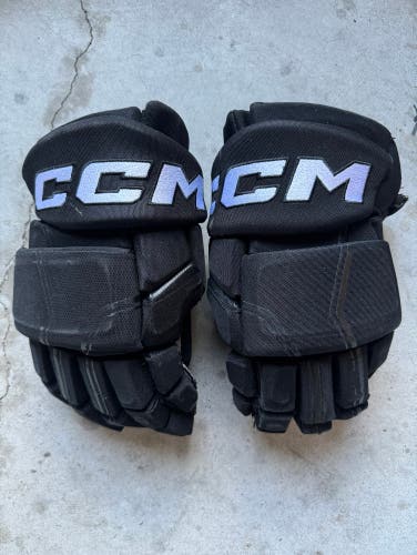 NHL Pro Stock Gently Used CCM 14" HGQL Pro Gloves Black