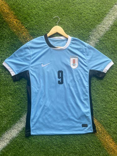 Uruguay 2024/2025 Home Suarez Soccer Jersey